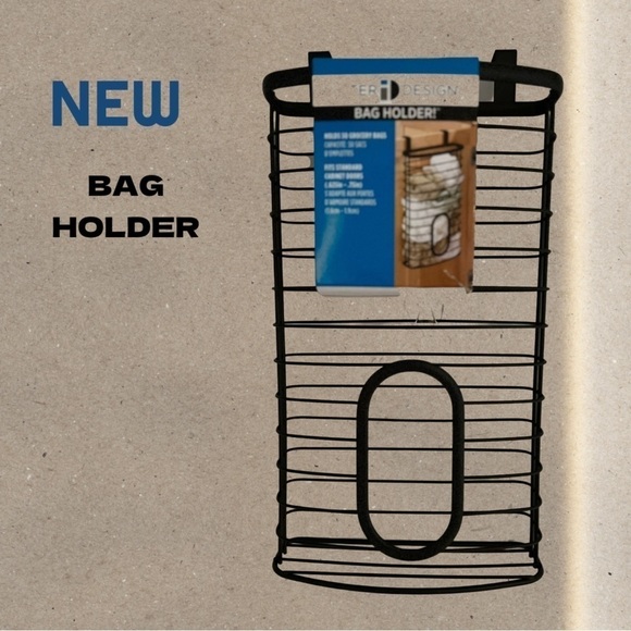 ⭐️ NEW ⭐️ INTER DESIGN BAG HOLDER - Picture 1 of 2